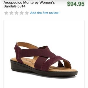 ❗️LAST CHANCE❗️EUC- A’RCOPEDICO PORTUGAL LEATHER SANDALS SIZE 6